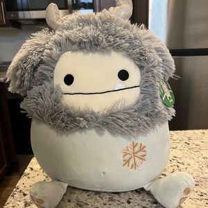 12” Evita Bigfoot Christmas Squishmallow